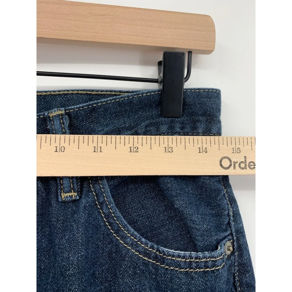 Levis 527 Jeans Mens 30x32 Blue Slim Bootcut Dark Wash Fade Denim Pants